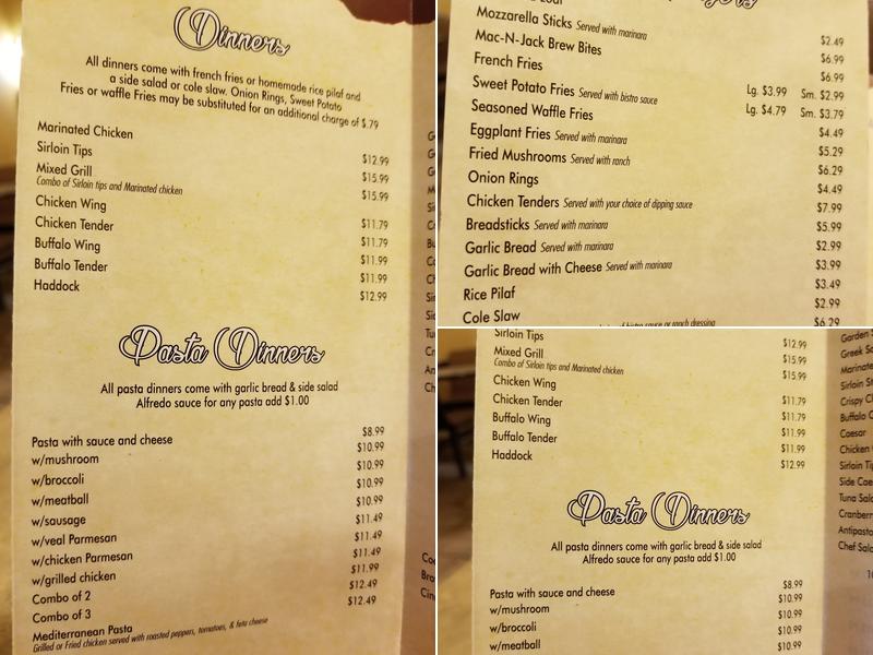 PizzAroma Menu