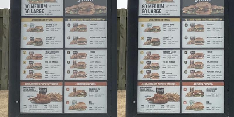 Hardee’s Menu