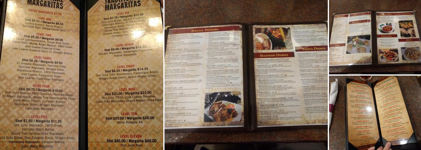 Don Ramon Menu