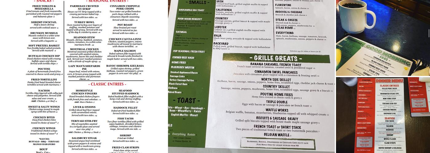 North Side Grille Menu