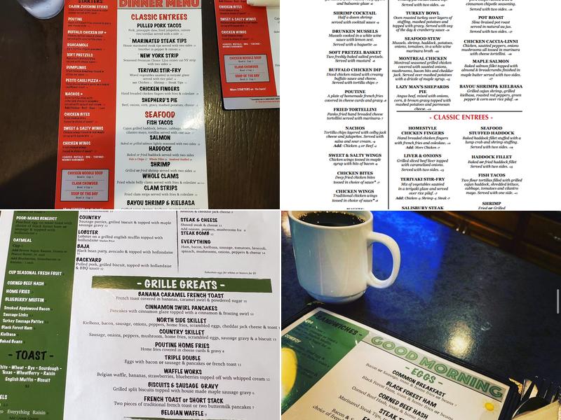 North Side Grille Menu