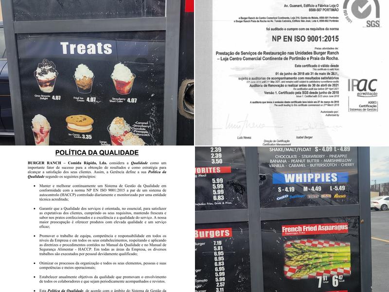 Burger Ranch Menu
