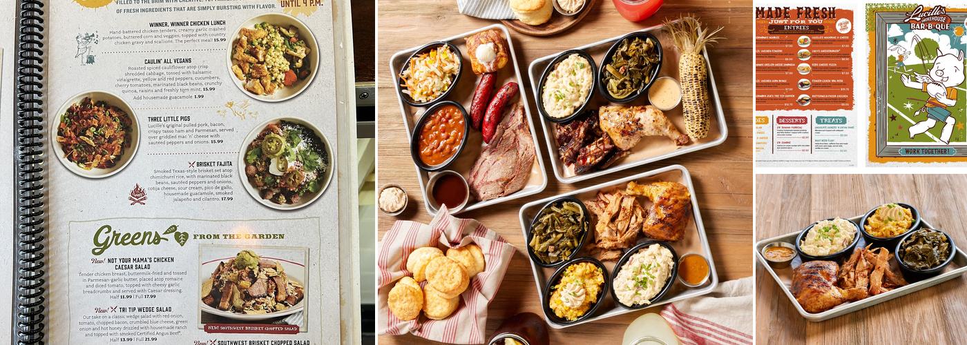 Lucille's Smokehouse Bar-B-Que Menu