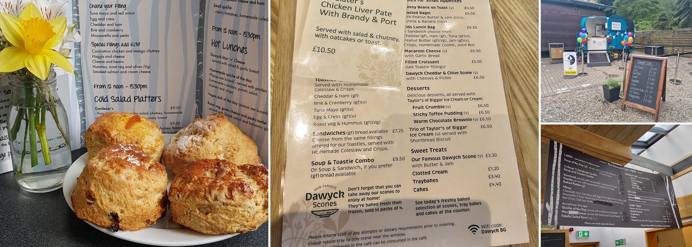 The Dawyck Cafe Menu