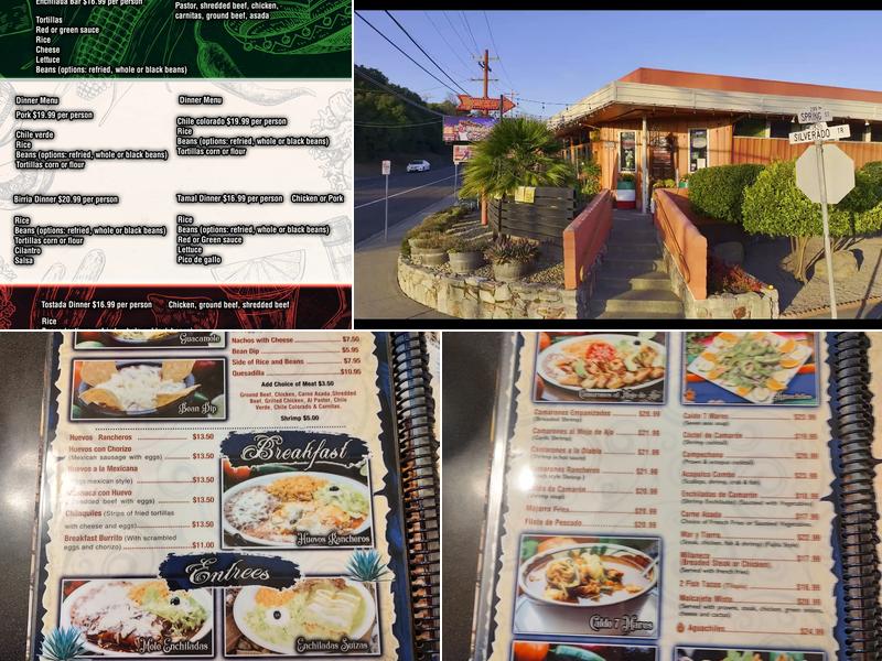El Guadalajara Restaurant Menu