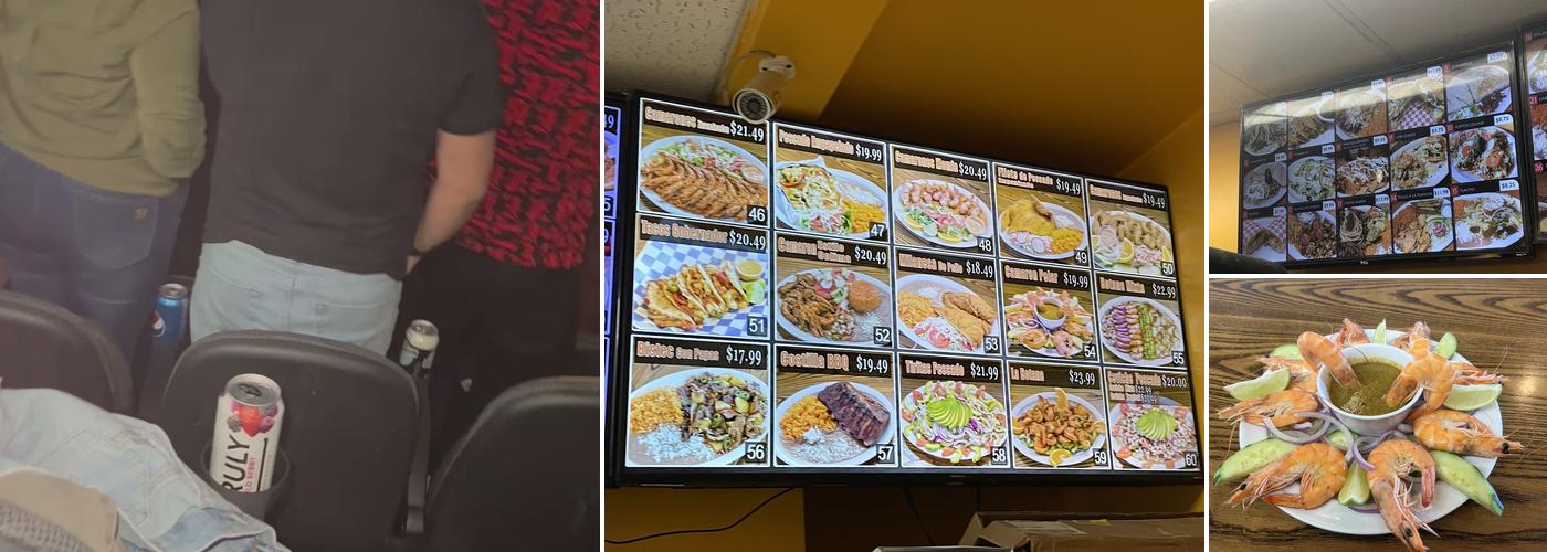 Con sabor a México Menu