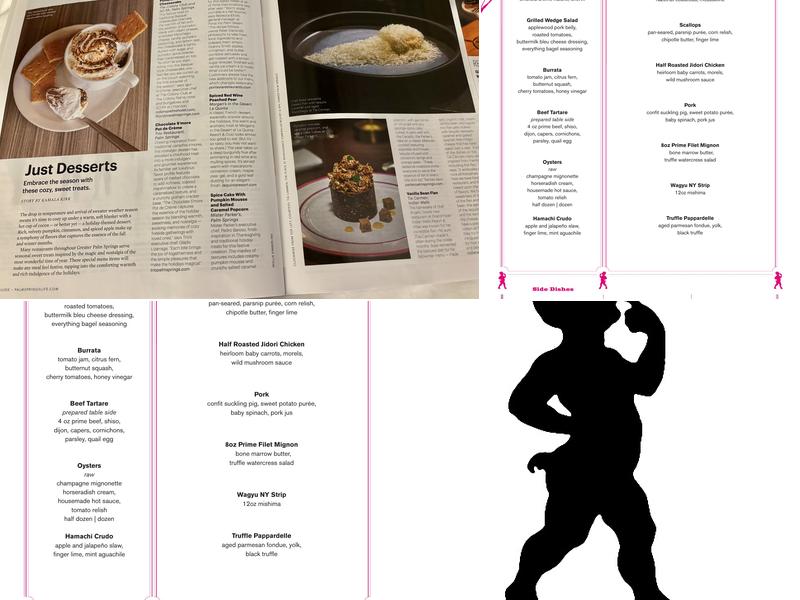 mister parker's Menu