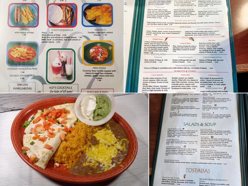 Ixtapa Menu