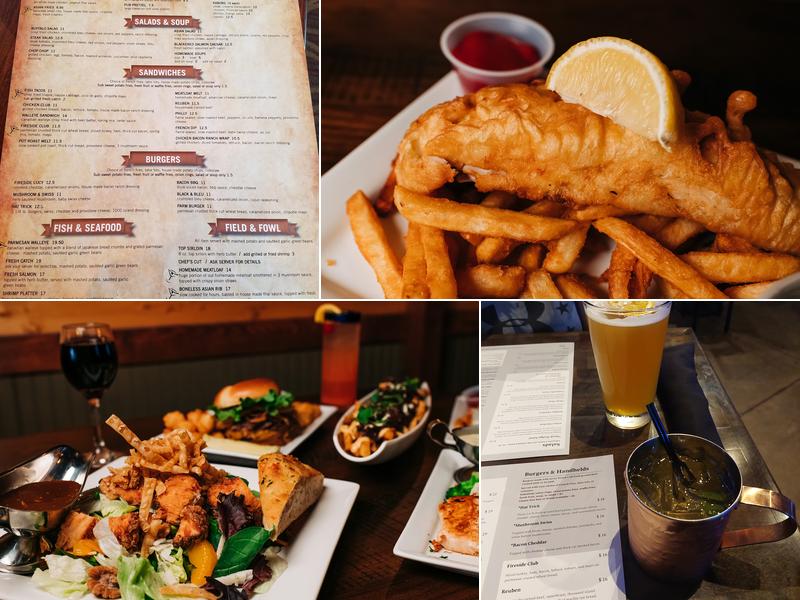 Fireside Restaurant & Bar Menu