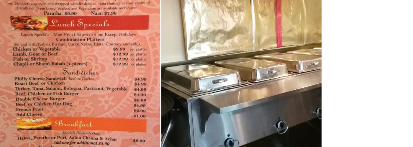 Silverspoon Wrap N' Roll Menu