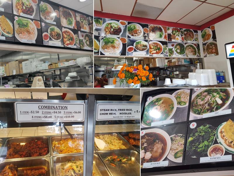 Kim Huong Vietnamese and Chinese Restaurant Menu