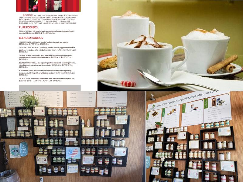 The Loose Teas Cafe and Gifts Menu