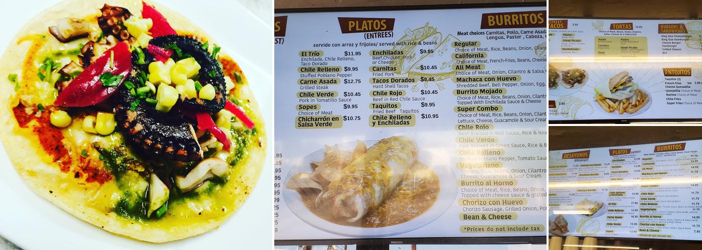 Garduno's Taco King Menu
