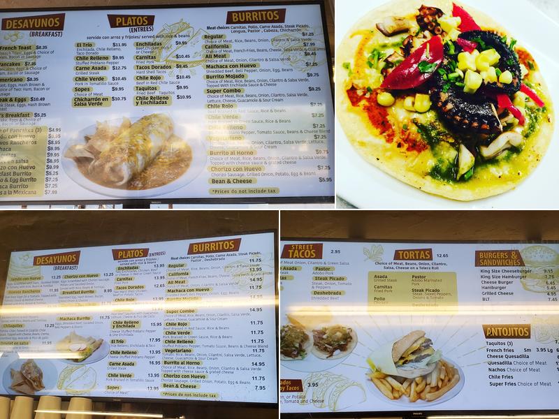 Garduno's Taco King Menu