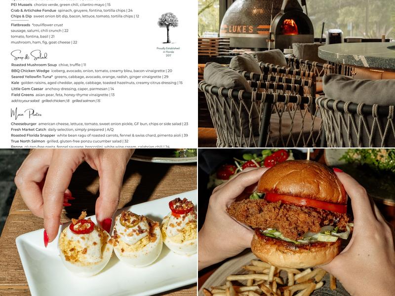 Luke's Kitchen and Bar Menu