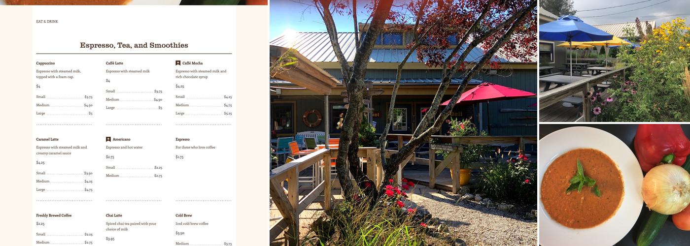 Rudder's Cafe-Catawba Menu