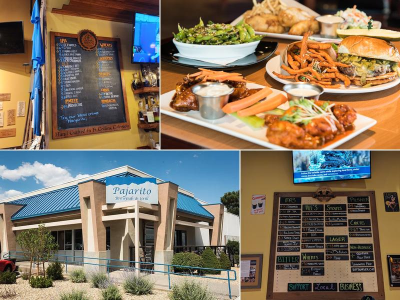 Pajarito Brewpub and Grill Menu
