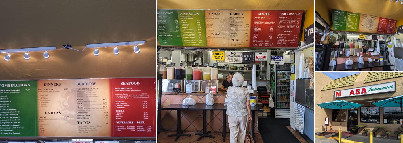 Mikasa Restaurant Menu