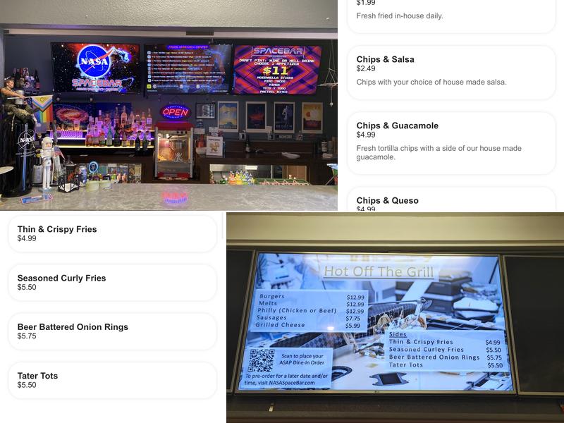 The SpaceBar Menu