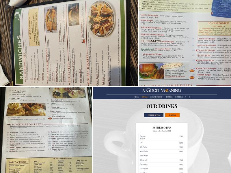 A Good Morning Menu