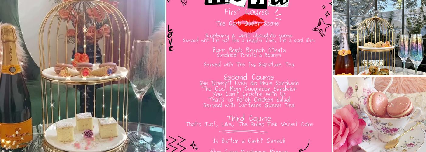 Ivy Tearoom - Afternoon Tea & Caviar Menu