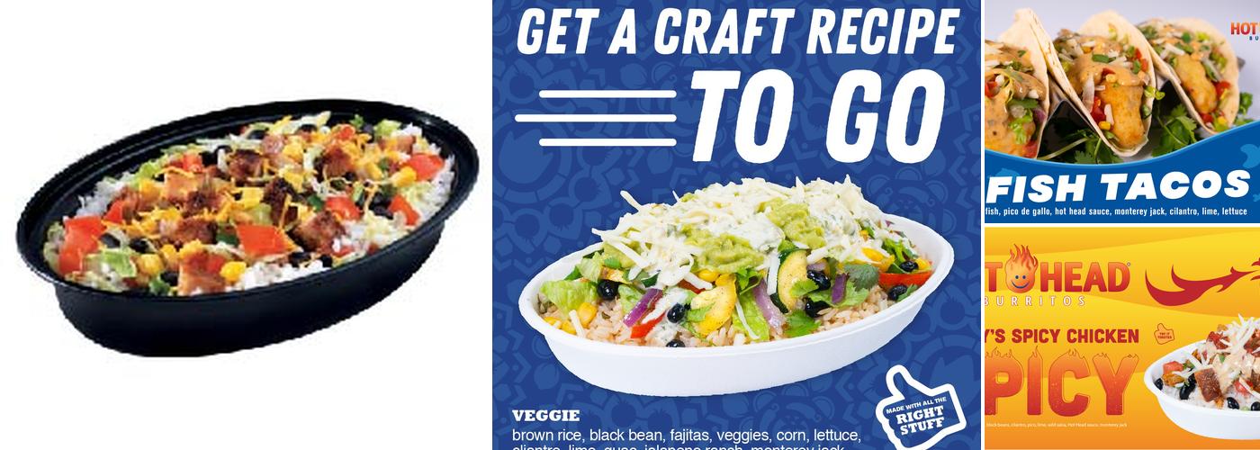 Hot Head Burritos Menu