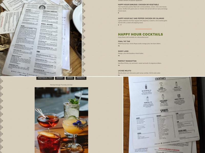 Burma Superstar Menu