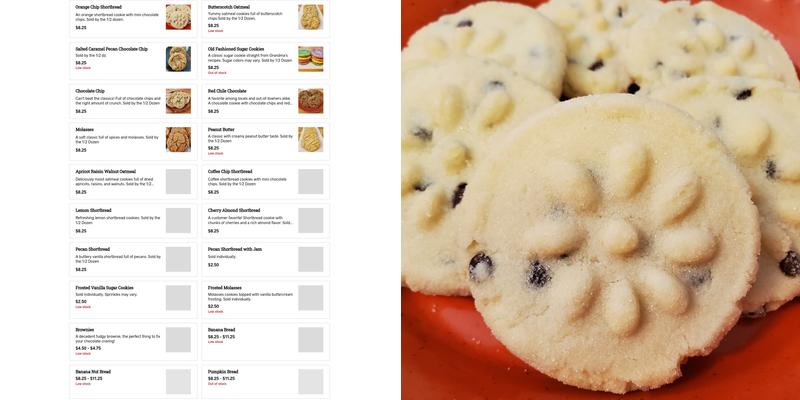 Cravin' Cookies... and More! Menu