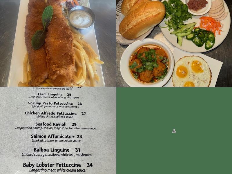 Quinn's Lighthouse Menu