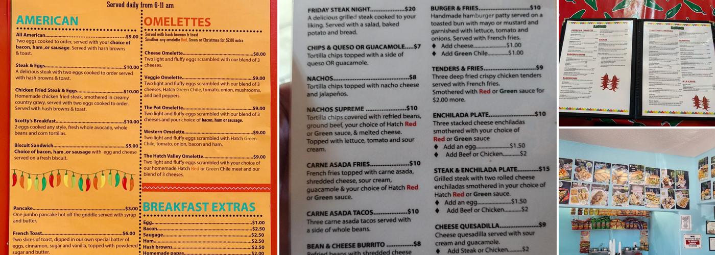 Pepper Pot Menu