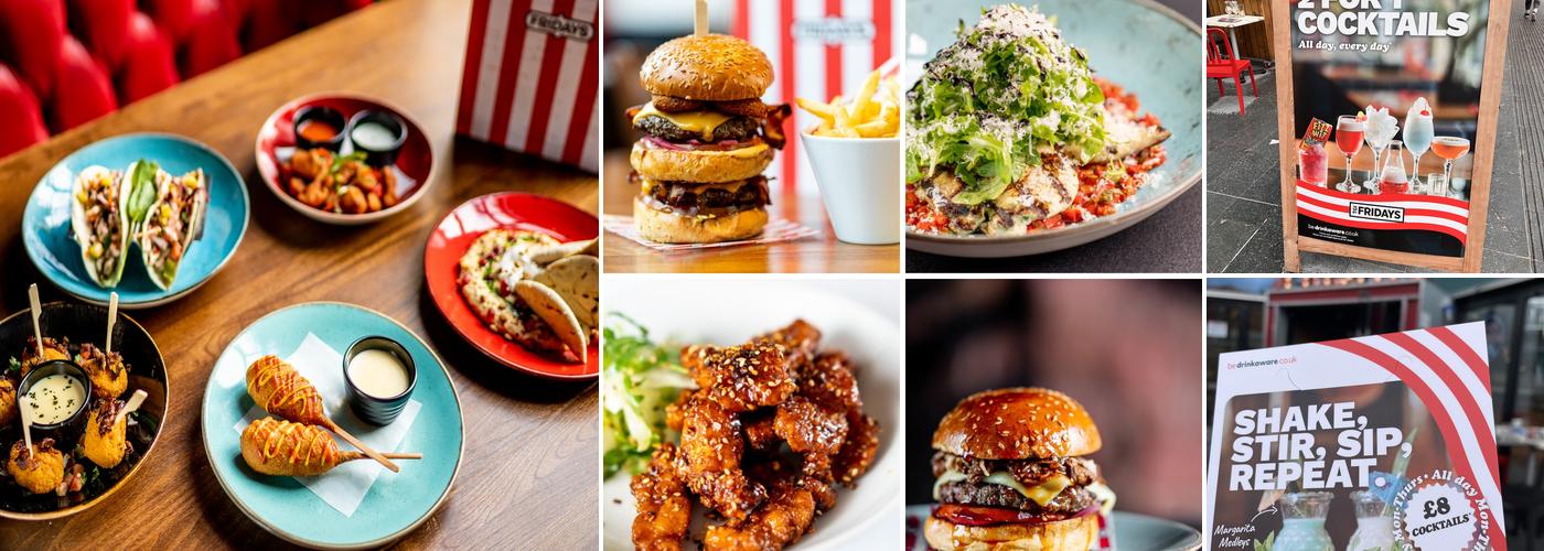 TGI Fridays - Liverpool One Menu