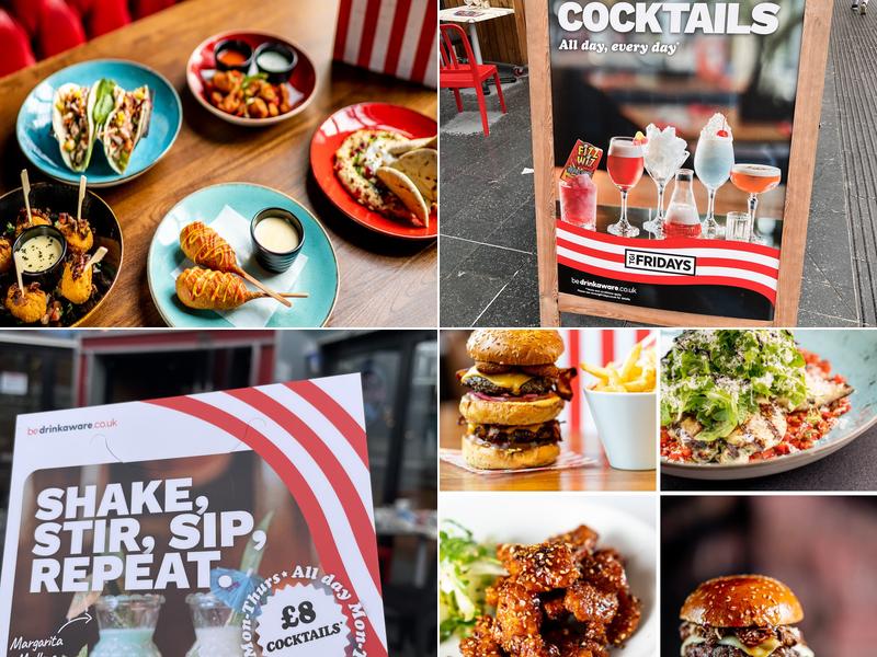 TGI Fridays - Liverpool One Menu
