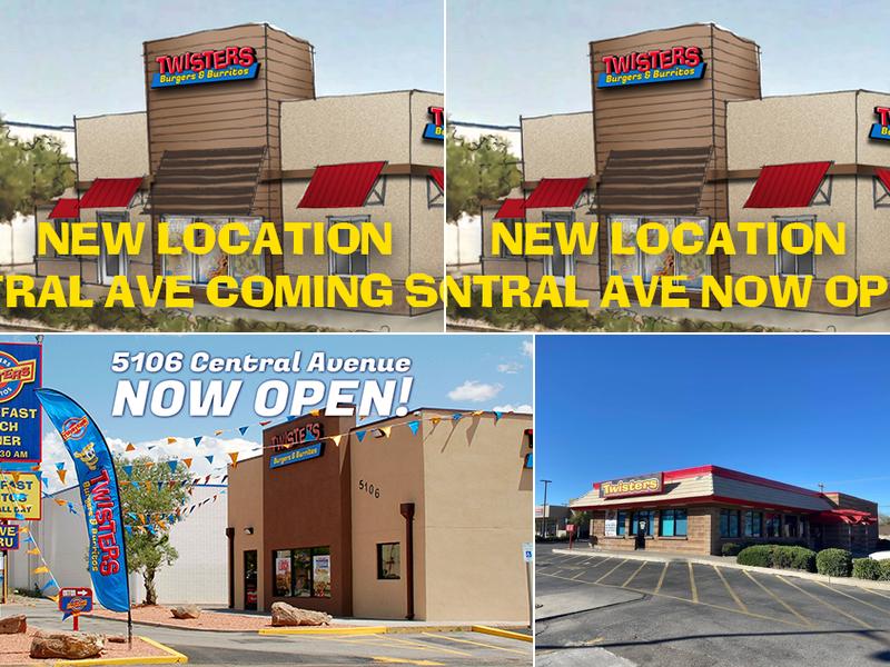 Twisters Burgers and Burritos