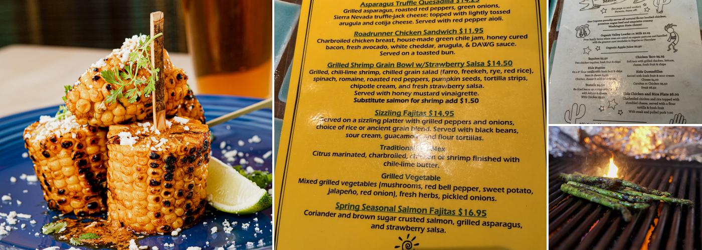 Dos Coyotes Border Cafe Menu