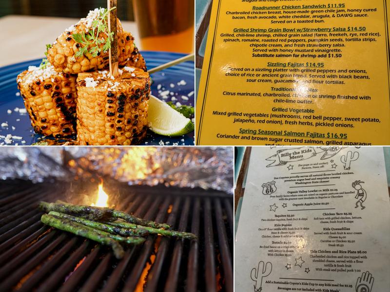 Dos Coyotes Border Cafe Menu