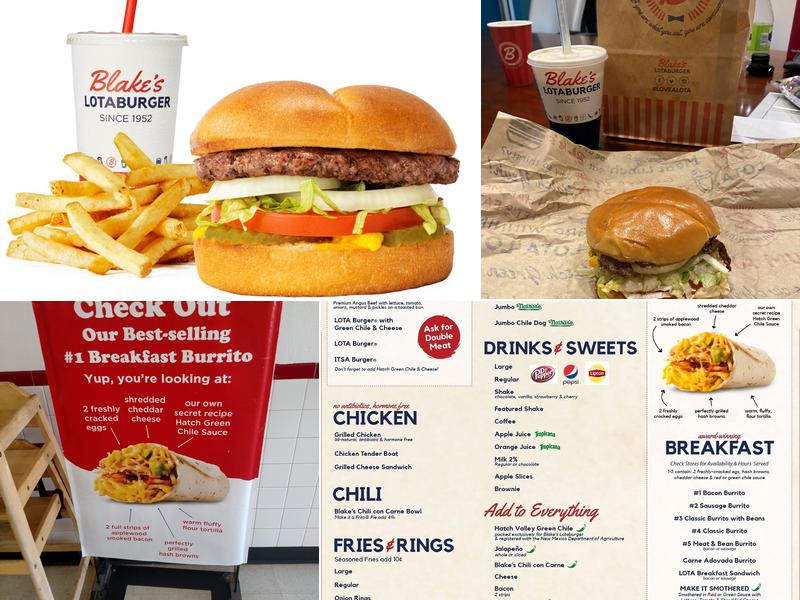 Blake's Lotaburger Menu