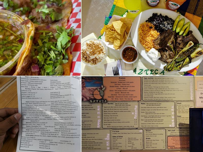 Taqueria Azteca Menu