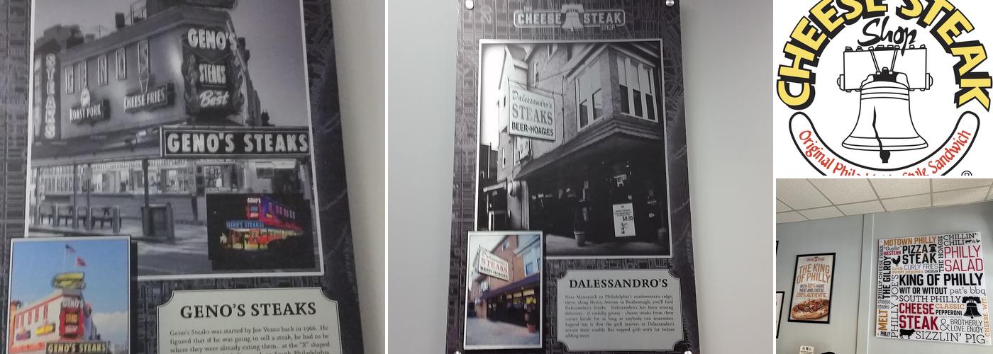 The Cheese Steak Shop Menu