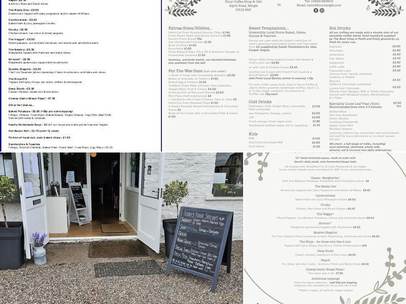 Flour Coffee Shop & Deli Menu