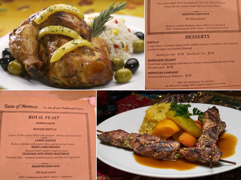Restaurant Marrakesh Menu