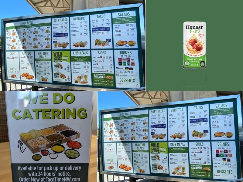 Taco Time NW Menu