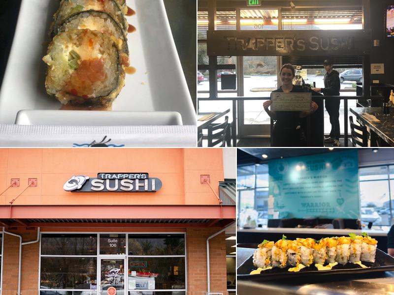 Trapper's Sushi 320 SW Mt Si Blvd #106, North Bend