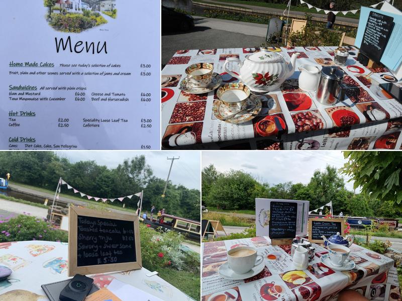 Sian's cafe in the garden Menu