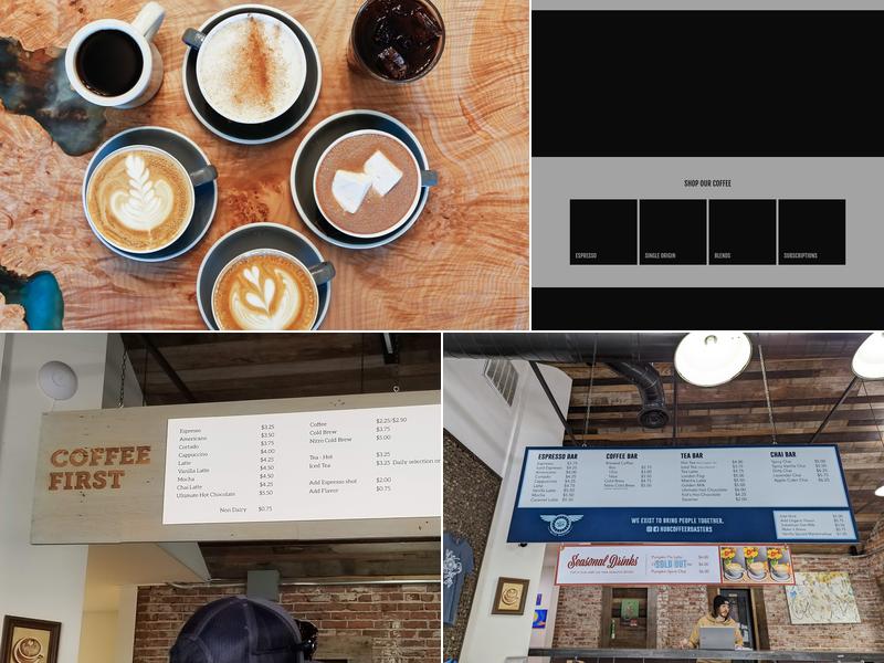 Hub Coffee Roasters Menu