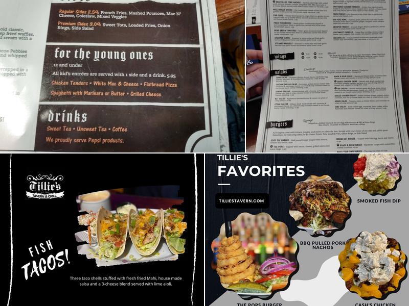 Tillie's Tavern & Grill Menu