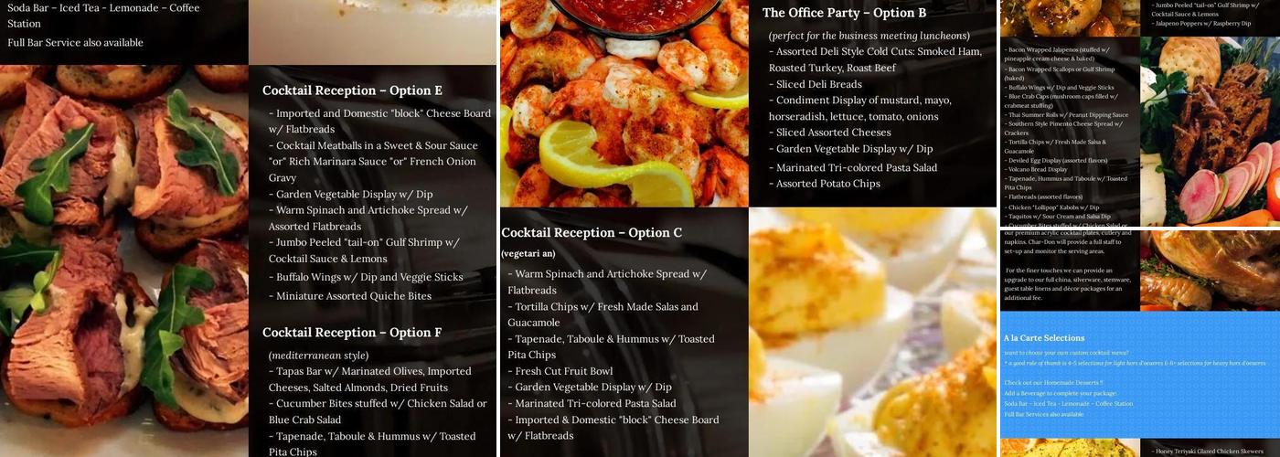 Char-Don Outdoor Bar-B-Q Catering Menu