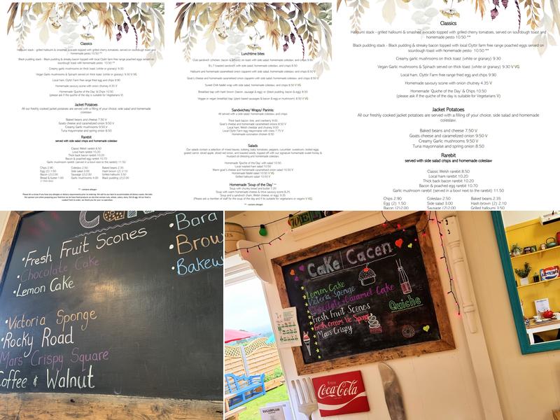 The SugarPlum Tearoom Menu