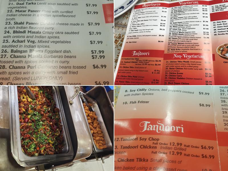 Punjab Express Menu