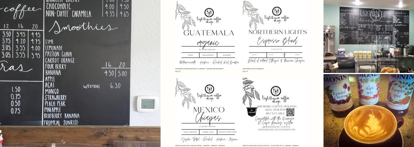 Lighthouse Coffee Menu