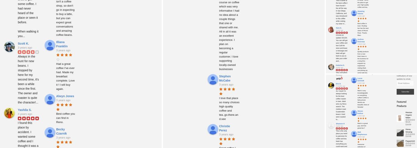 Laughing Cat Coffee Menu